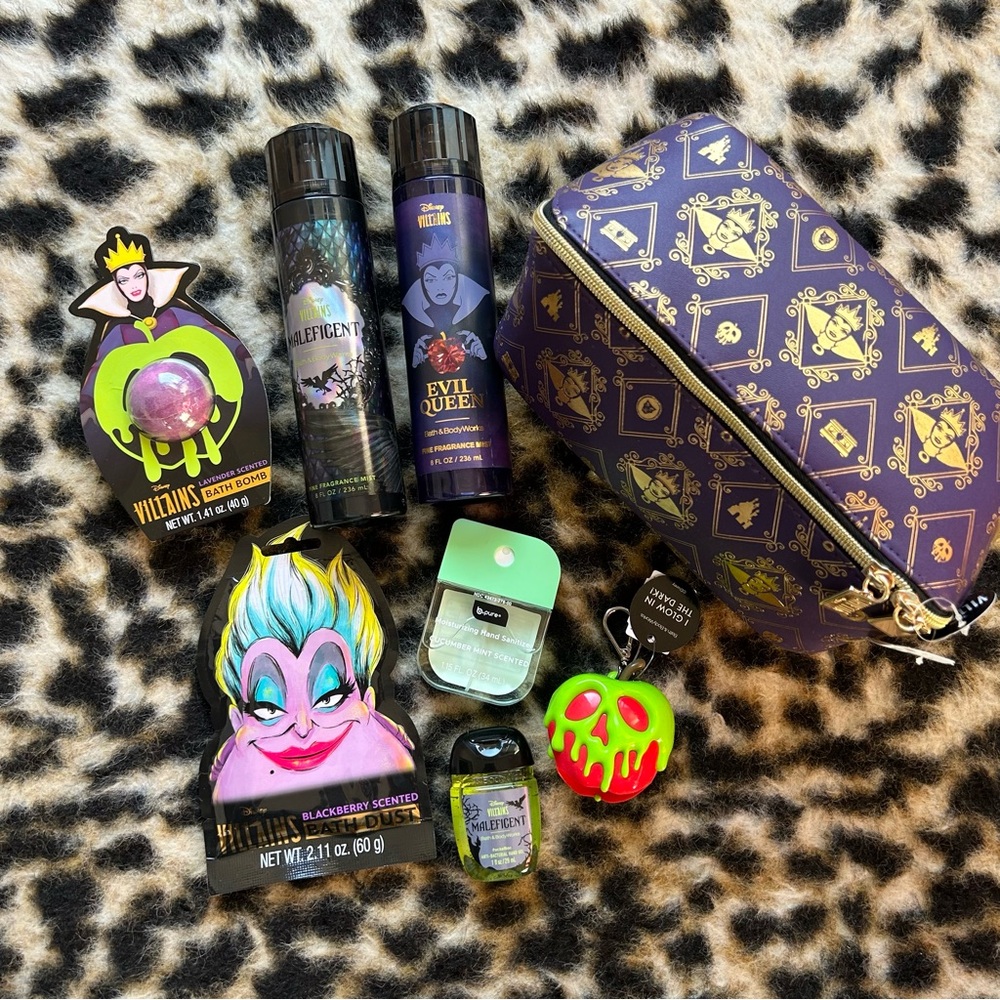 Bath & Body Works Disney Villains Evil Queen & Maleficent Collection